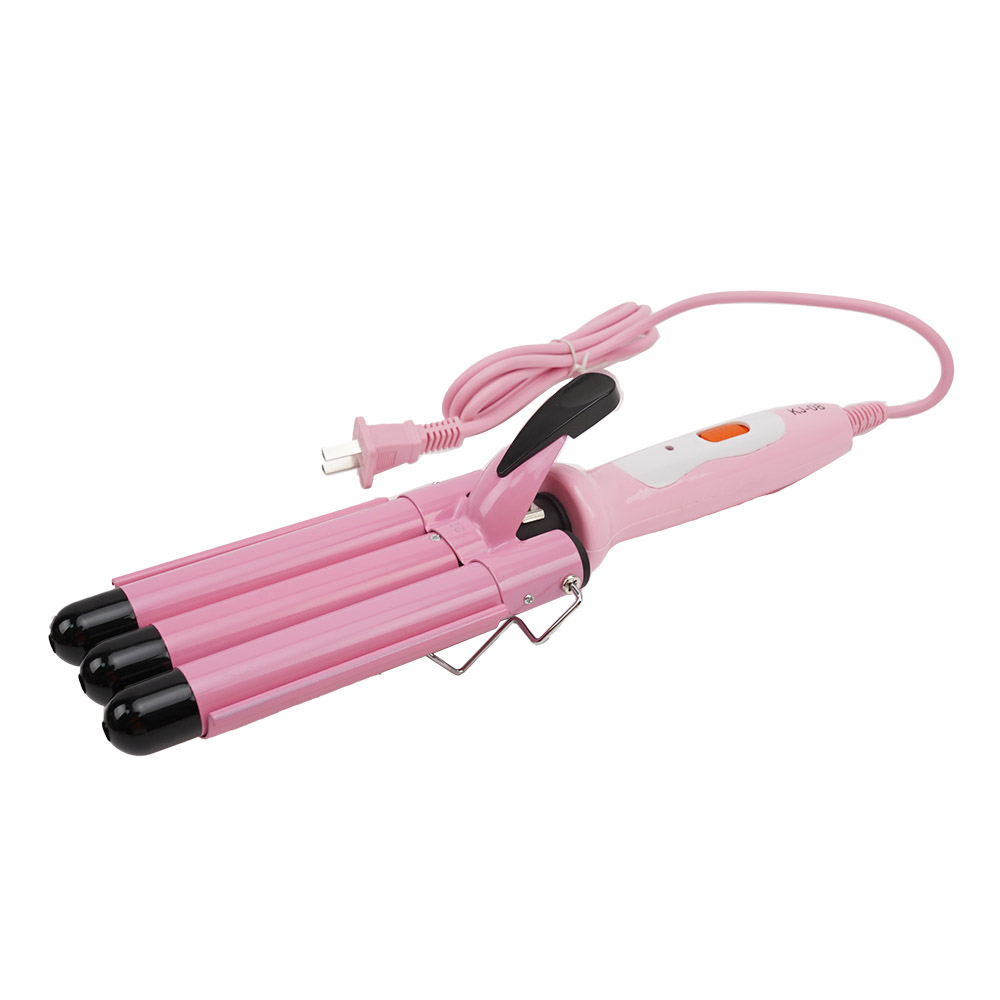 Arrosa hirukoitzeko upel eramangarria Wave Styling Hair Curler